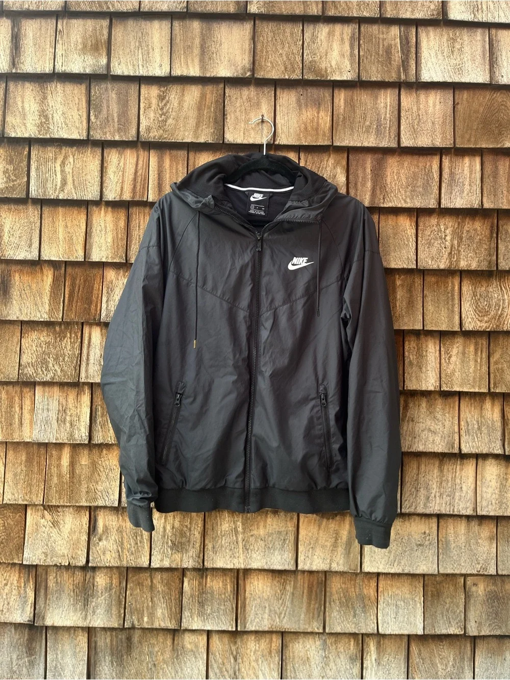 Nike Hooded Zip Up Windbreaker